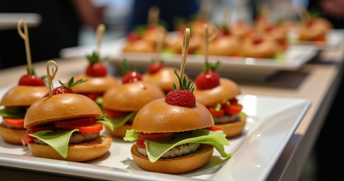 Concepts de buffets thématiques pour captiver vos invités lors d'un salon professionnel