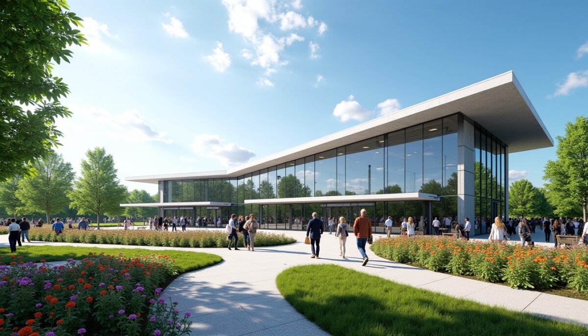Découvrez le tout nouveau parc des expositions de Strasbourg : un espace moderne au service de l'événementiel