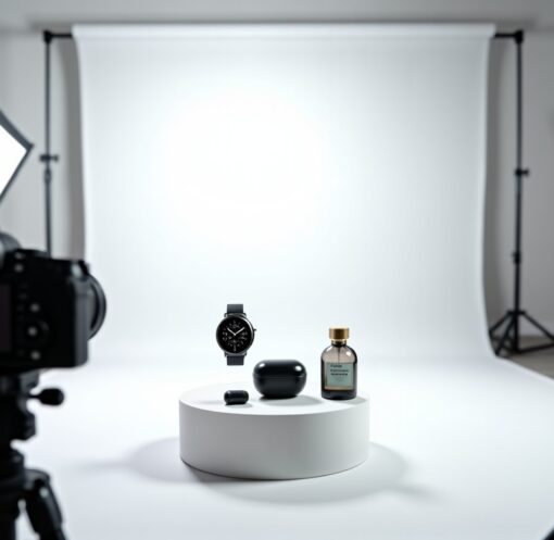Les bénéfices incontournables d’un studio photo dédié à la mise en valeur de vos produits